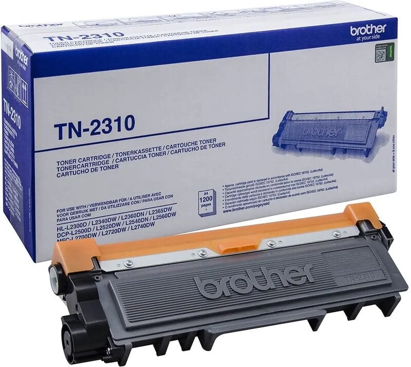 Brother Toner TN2310 Svart - 1200 sidor
