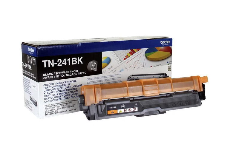 Brother Toner TN241BK Svart - 2500 sidor