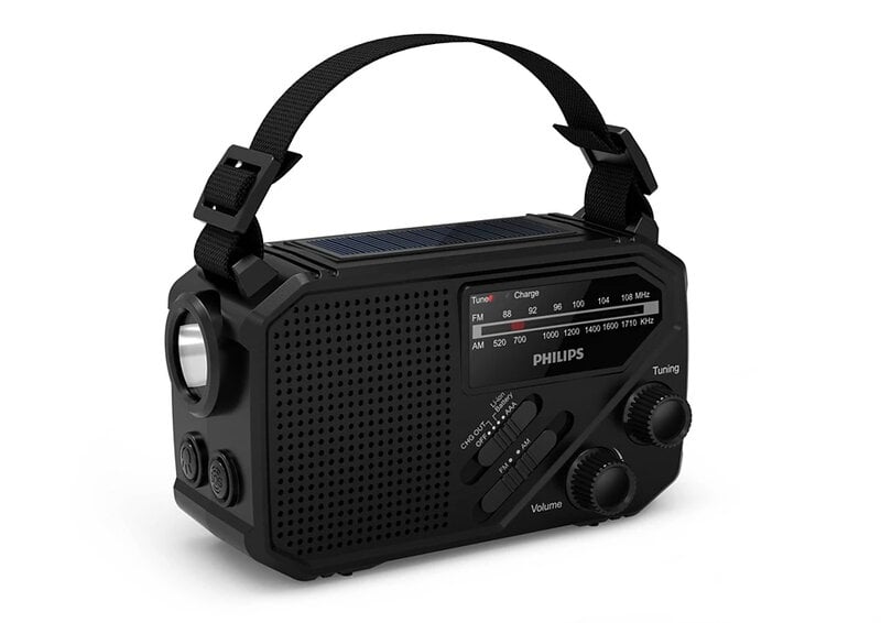 Philips TAR1609/00 Bärbar radio med ficklampa