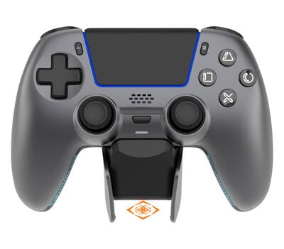 Deltaco Gaming Trådlös Handkontroll Metallic Painted (PS5) - Steel Gray
