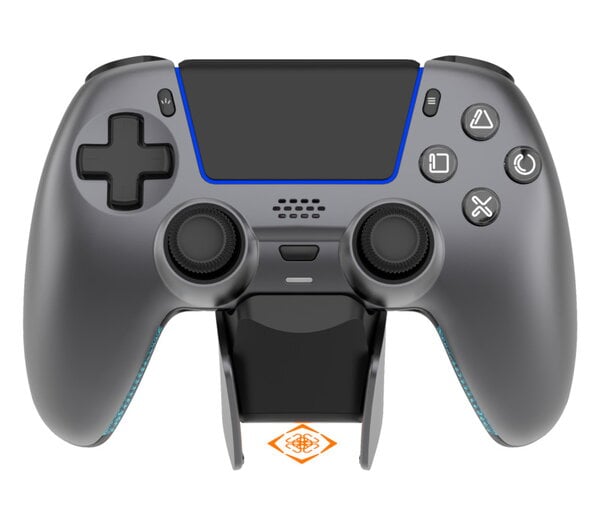 Deltaco Gaming Trådlös Handkontroll Metallic Painted (PS5) - Steel Gray