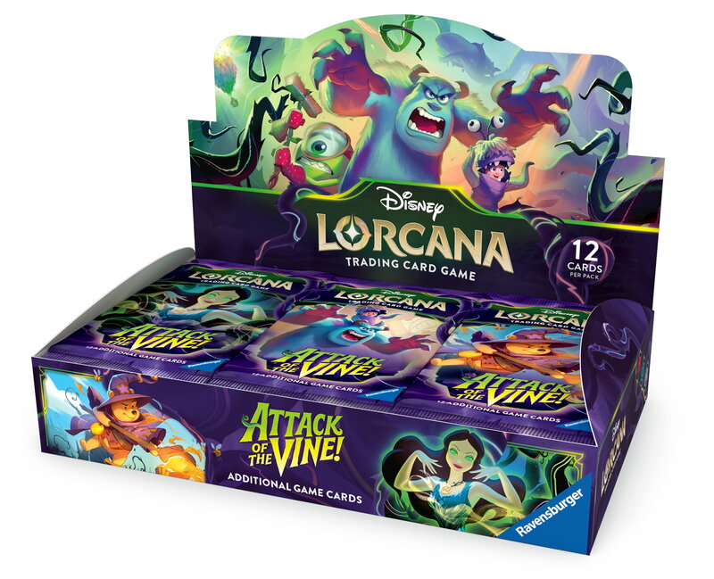 Lorcana Attackof the Vine Booster Display (24 boosters)