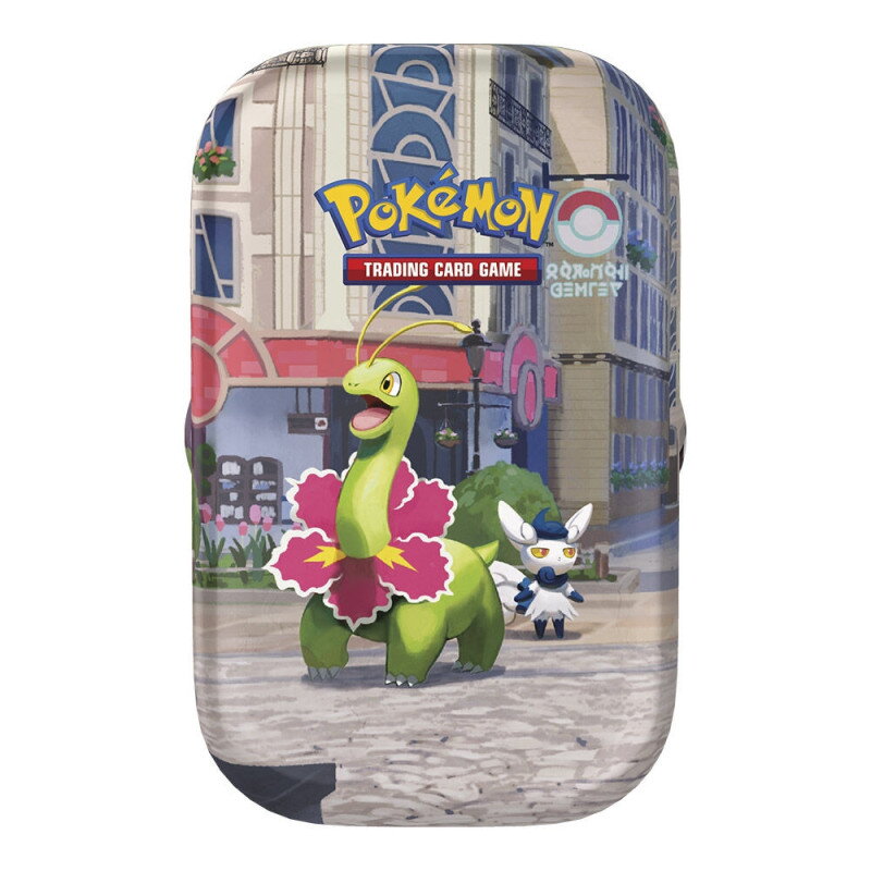Pokemon Lumiose City Mini Tin Meganium/Meowstic