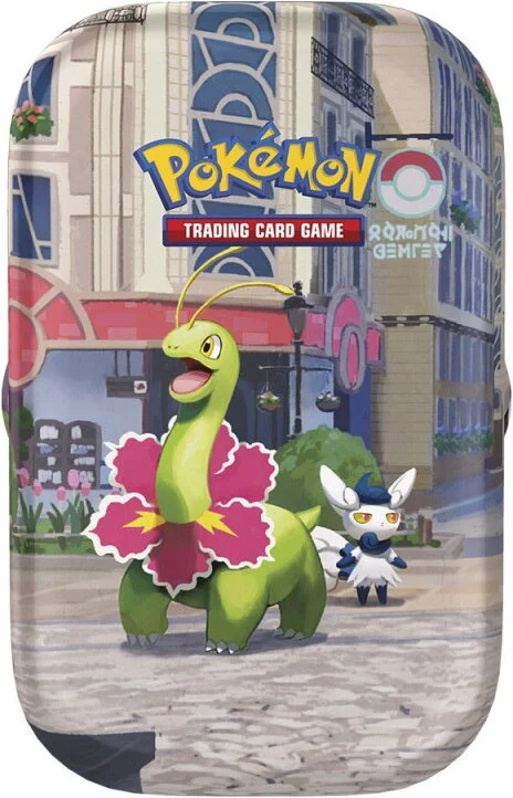 Lumiose City Mini Tin Meganium/Meowstic