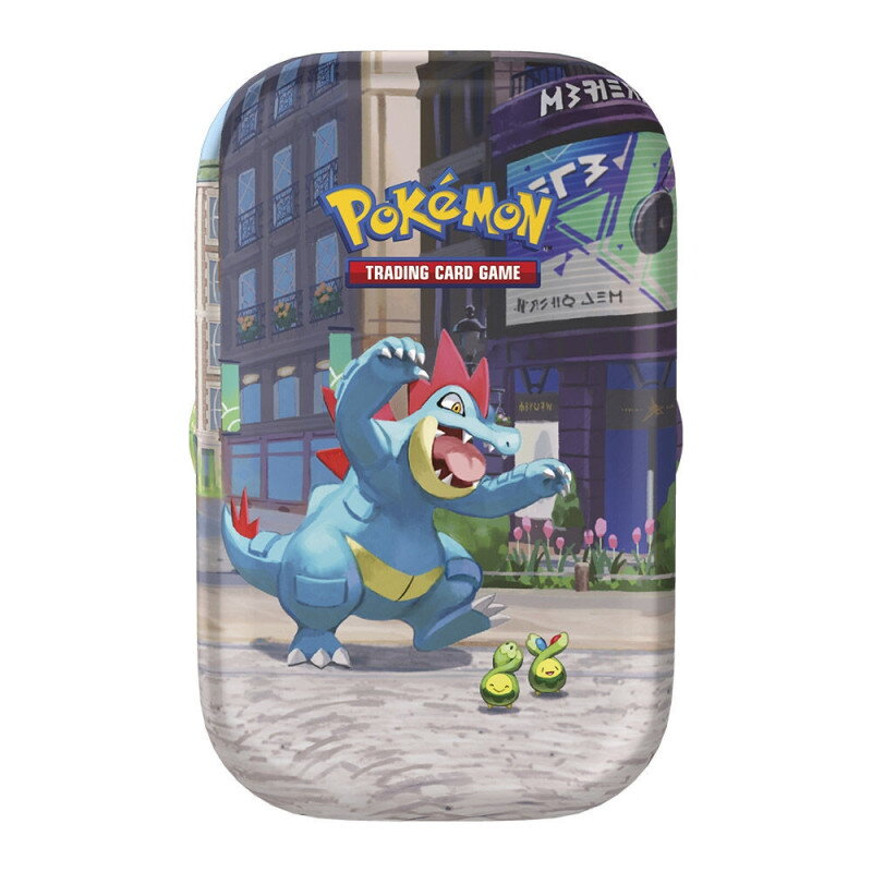 Pokemon Lumiose City Mini Tin Feraligatr/Budew
