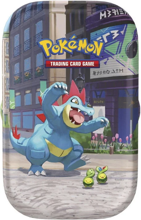 Lumiose City Mini Tin Feraligatr/Budew