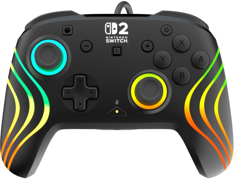 PDP Afterglow Wave RGB Gaming Controller / Nintendo Switch 2