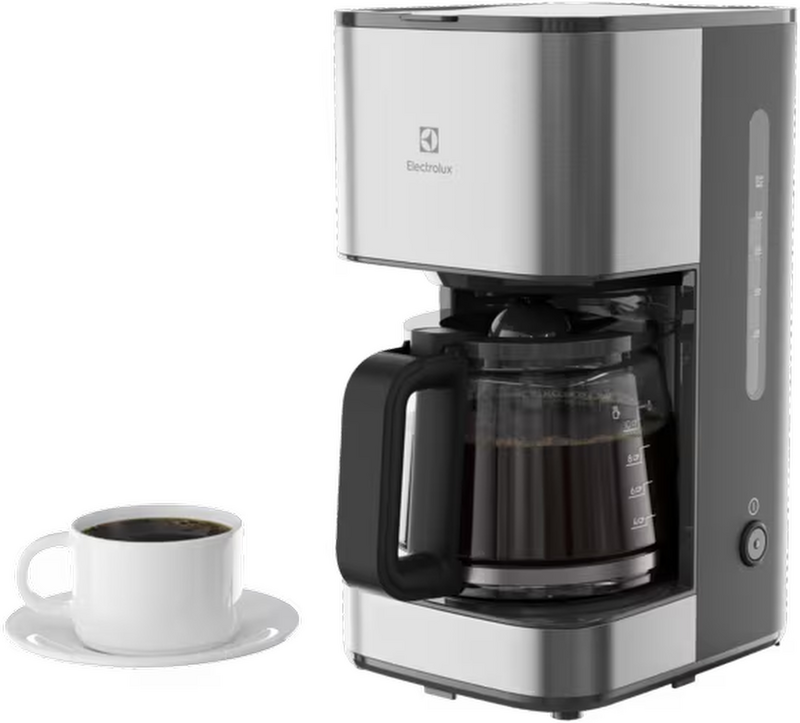 Electrolux Create 3 Kaffetrakter 1000W / 1,25L / 10 koppar / Pure Advantage vattenfilter - Rostfritt stål