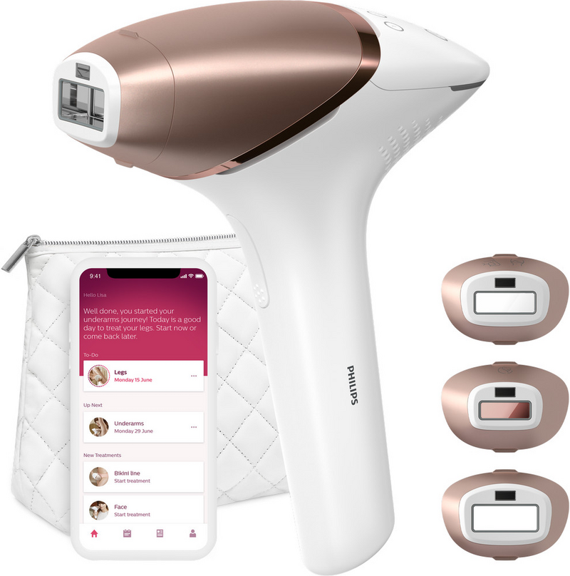 Philips BRI955/00 Lumea IPL 9000 Trådlös IPL hårborttagning med SenseIQ