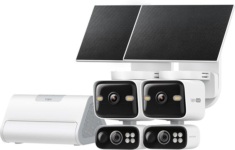 TP-Link Tapo HB410 Solar Cam 2K Dual (2-Cam Kit)