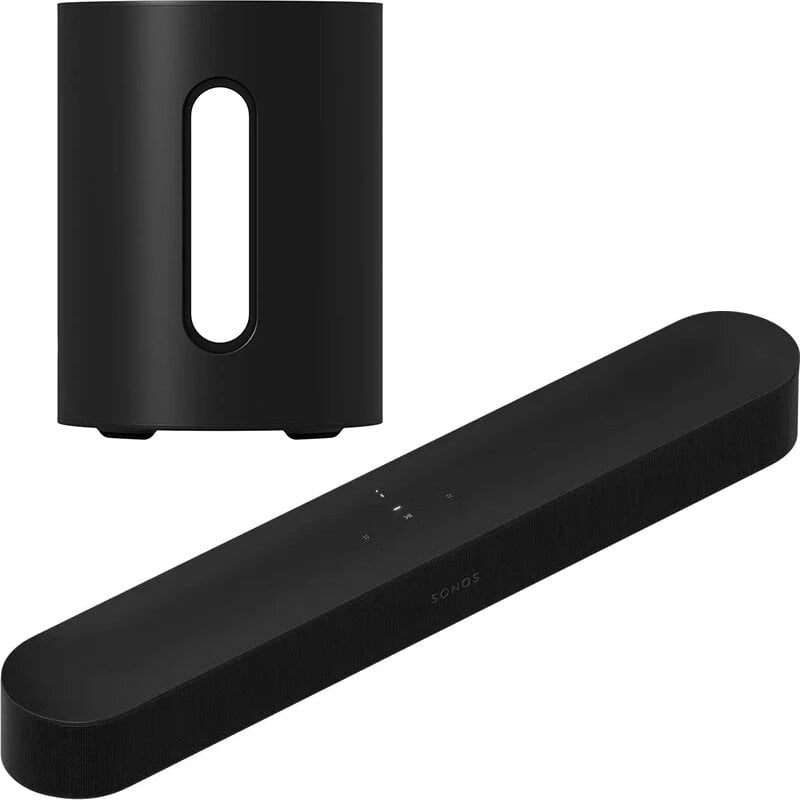 Sonos Beam (Gen2) + Sub mini - Svart
