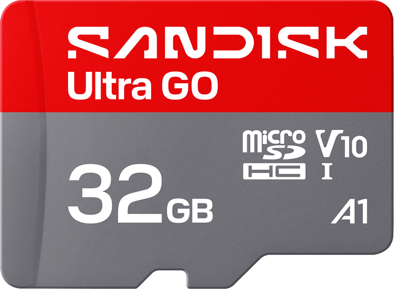 Sandisk microSD Ultra Go minneskort 32 GB – 120 MB/s