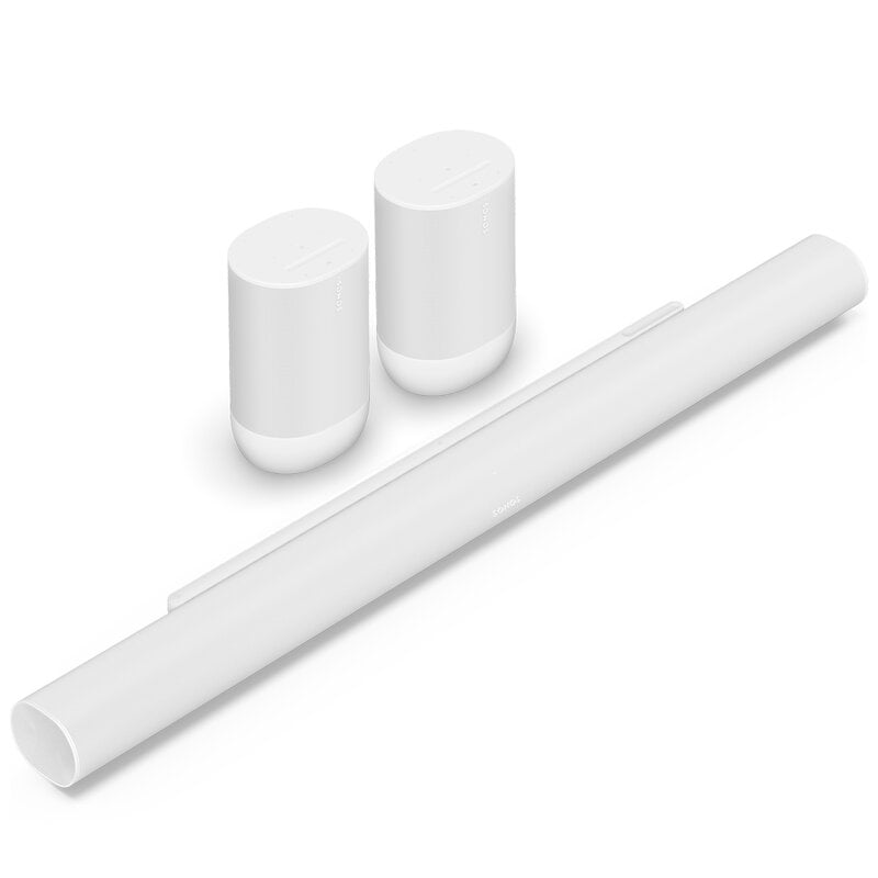 Sonos Arc Ultra - Vit + 2 x Sonos Era 100 SL - Vit