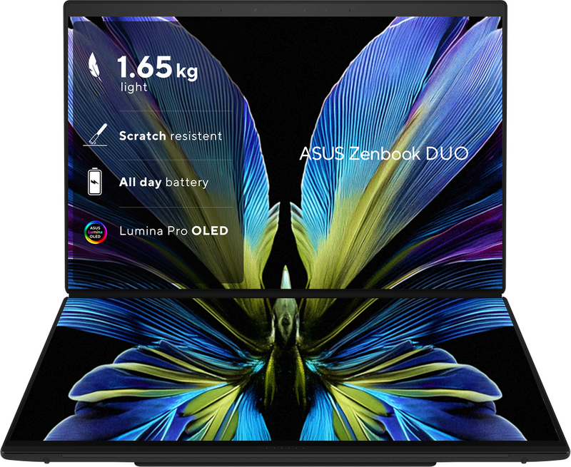 ZenBook Duo UX8407AA / 14" / Intel Arc / Core Ultra X7 358H / 32GB / 512GB / Win 11 Pro
