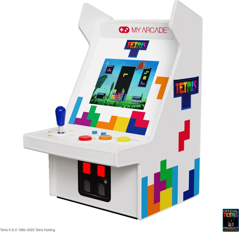 My Arcade Tetris Micro Player Pro - Vit/Blå