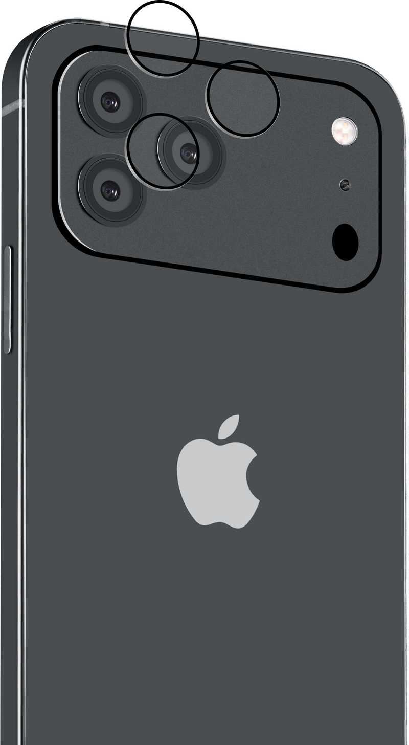 Andersson Härdat Skyddsglas Kamera iPhone 18 Pro/18 Pro Max/17 Pro/17 Pro Max
