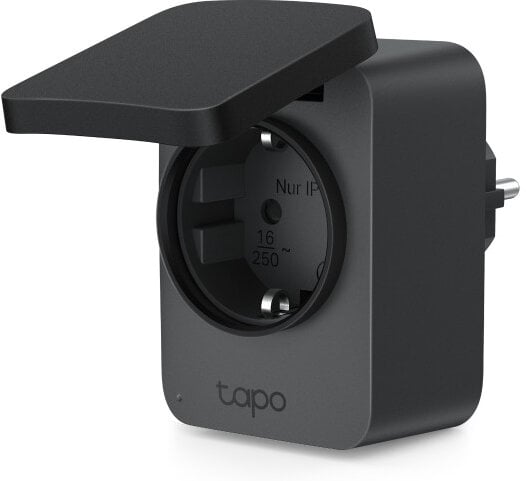TP-Link Tapo P410M Smart WiFi Utomhusuttag - Svart
