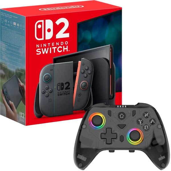 Nintendo Switch 2 + Trigger Switch Gamingkontroll