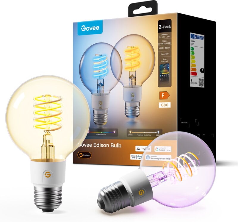 Govee Smart Edison Bulbs 2-pack
