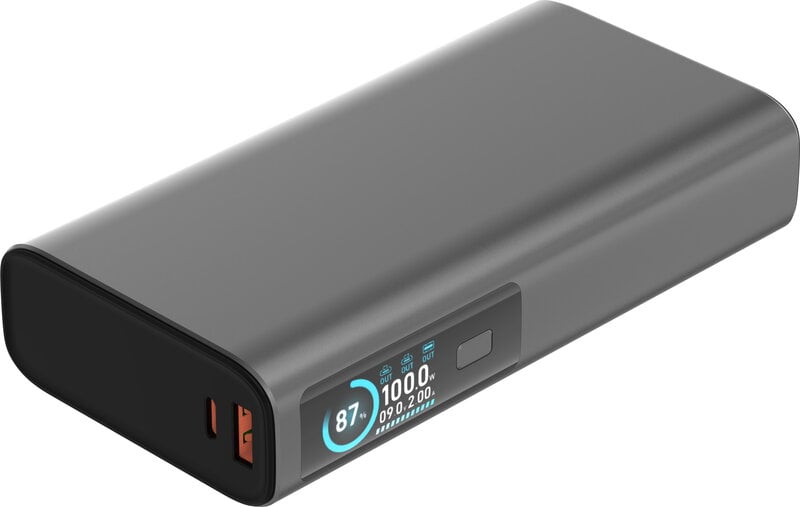 Andersson Powerbank 27200mAh / 100W / USB-C PD 3.0 - Aluminium