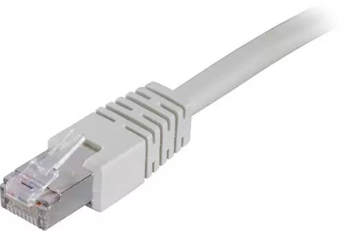Deltaco FTP Cat6 Nätverkskabel / 3m - Grå
