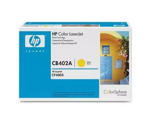 Product Image for HP Toner CB402A Gul - Toner till skrivare | Webhallen